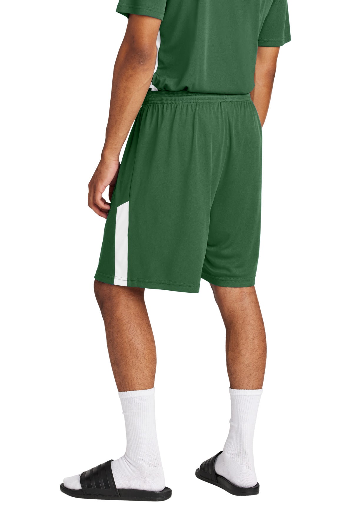 FrGn/White Sport-Tek Competitor United 7" Short ST103