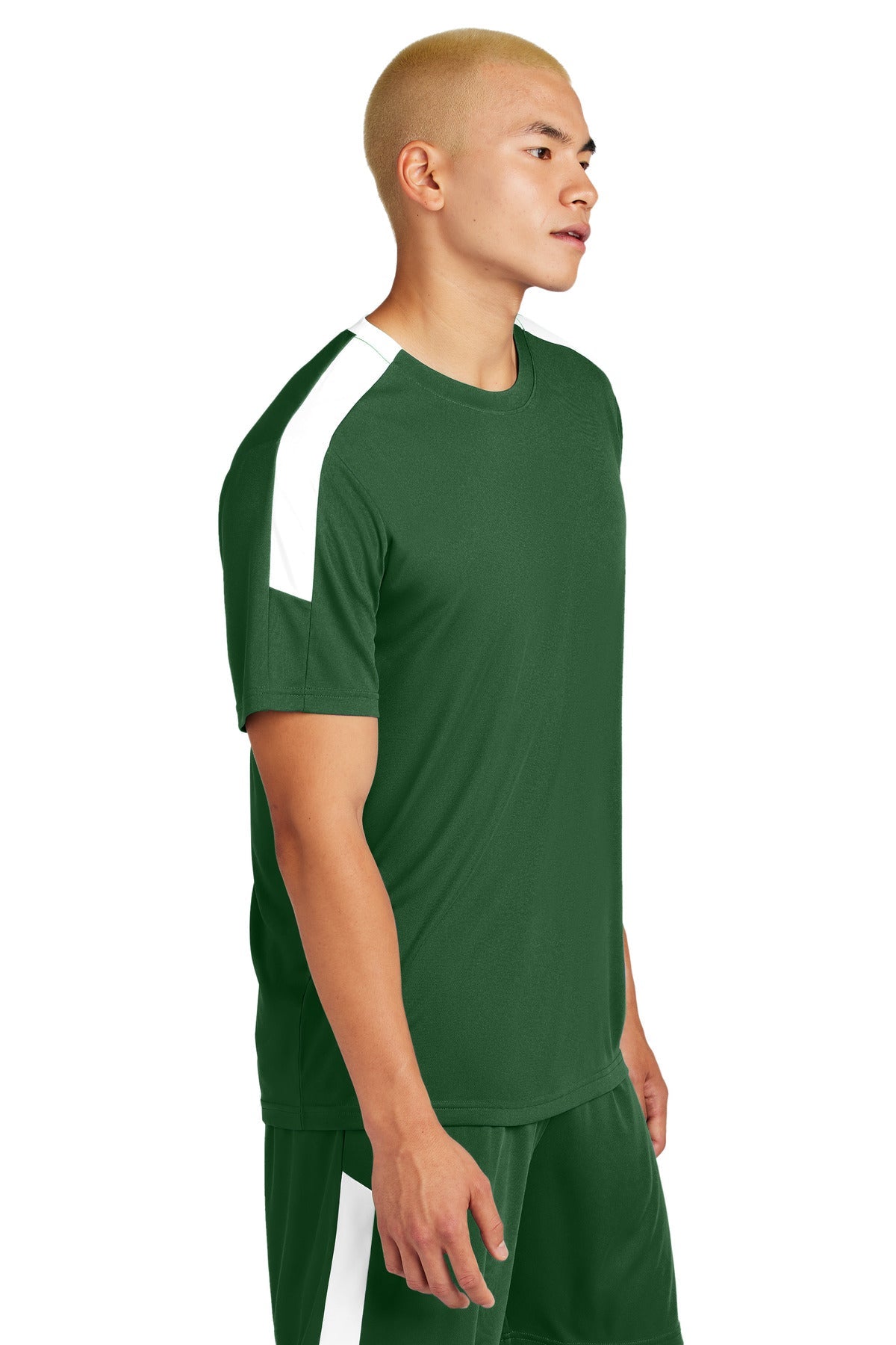 FrGn/White Sport-Tek Competitor United Crew ST100