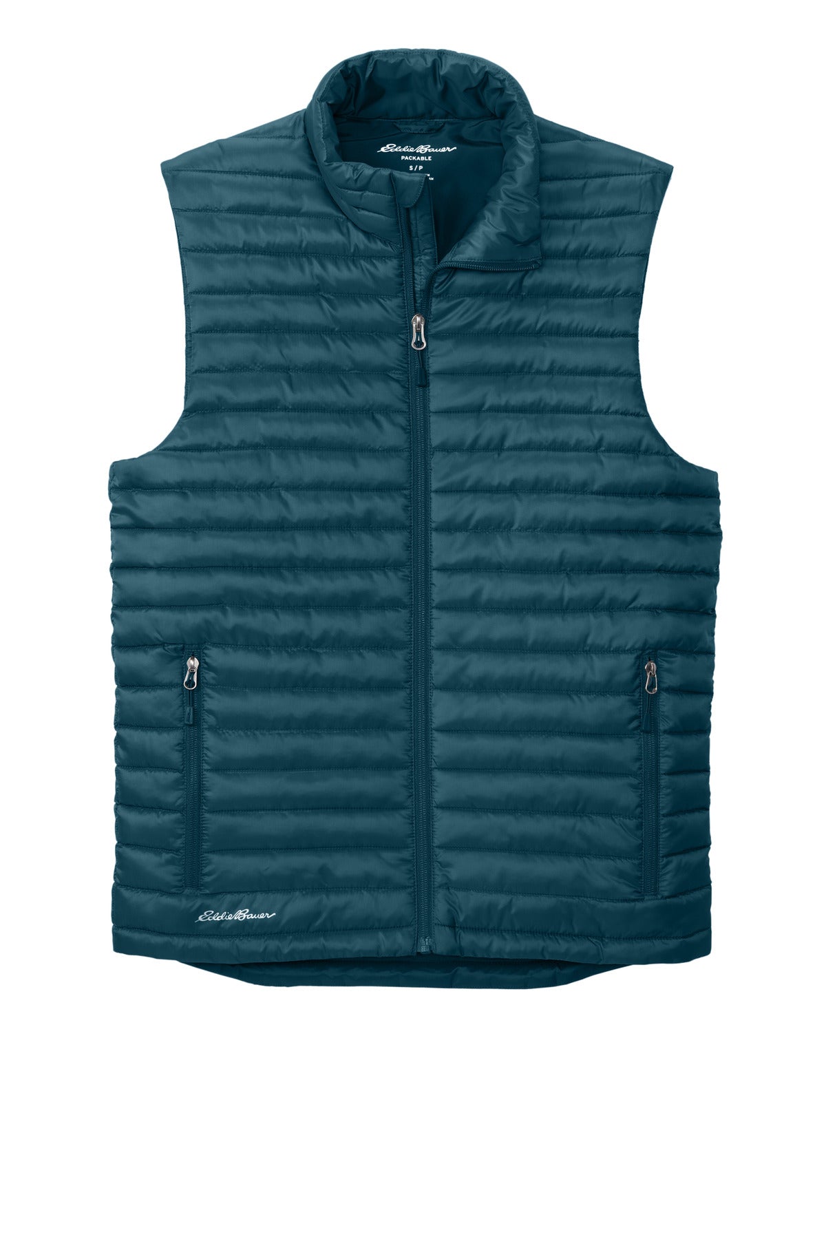 Front View of AdrBlue Eddie Bauer Packable Quilted Vest EB516