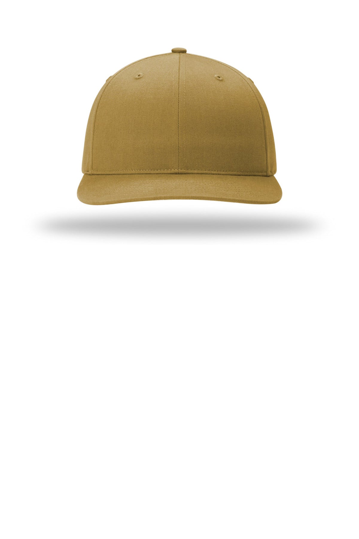 Front View of AmberGold Richardson Solid Twill Trucker 312