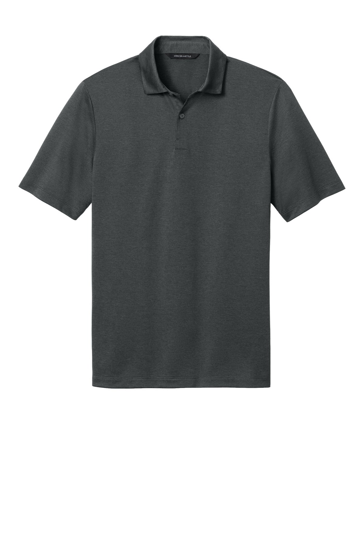 Front View of AnchorGyHt Mercer+Mettle Recharge Jersey Polo MM1020