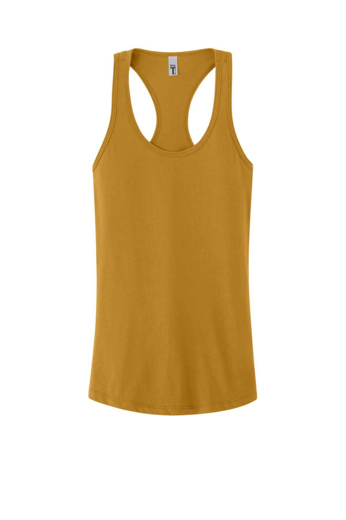 Front View of AntqGold Next Level Apparel Women's Ideal Racerback Tank NL1533