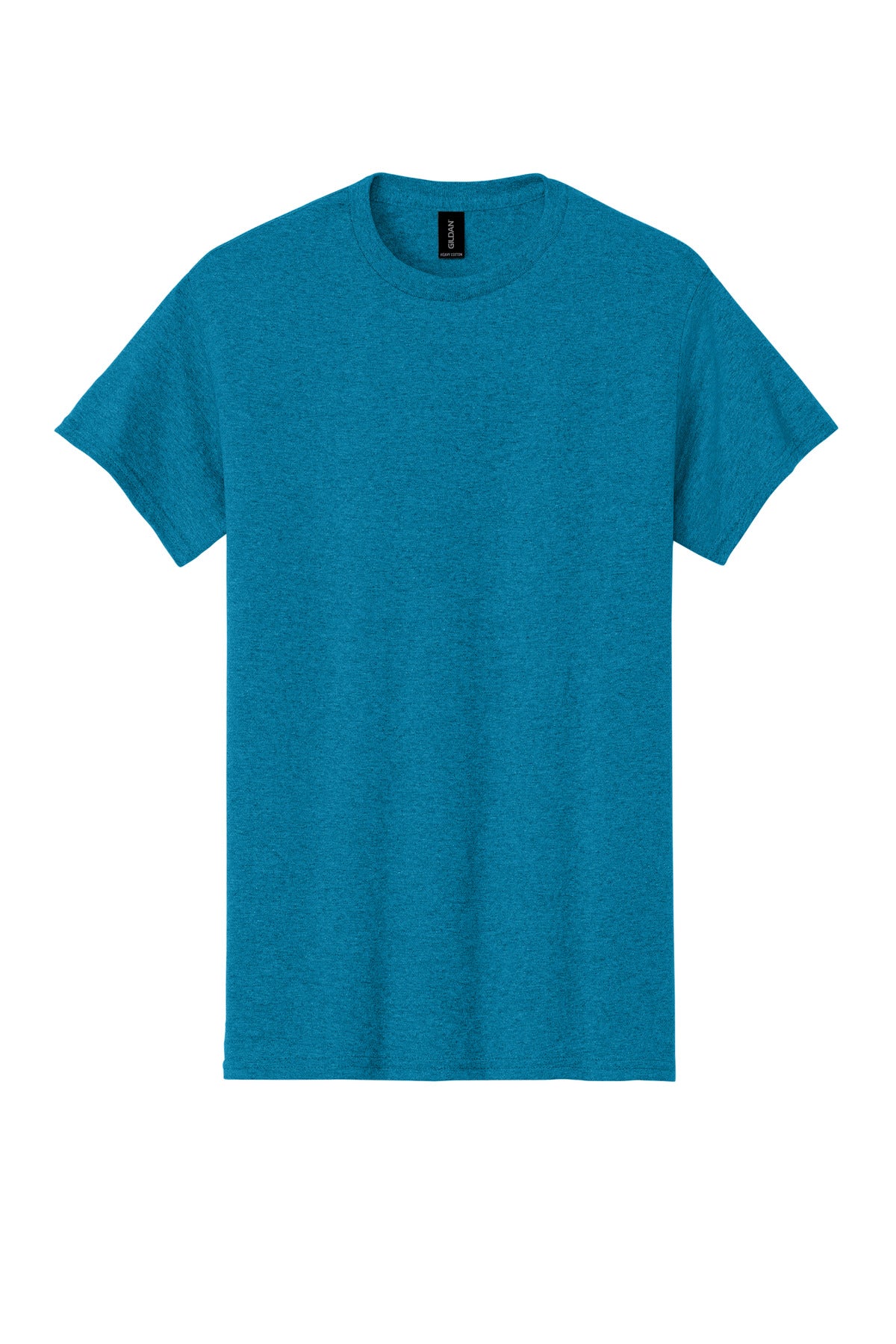 Front View of Antqu Sapphire Gildan - Heavy Cotton 100% Cotton T-Shirt. 5000