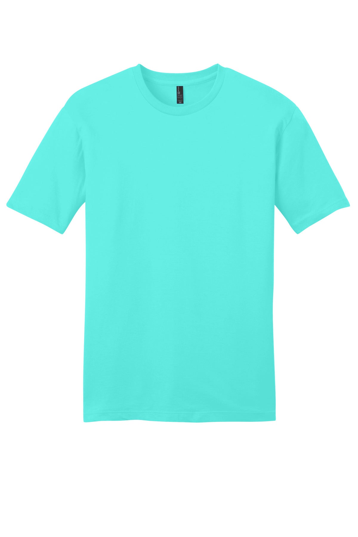 Front View of Aqua District Very Important Tee . DT6000