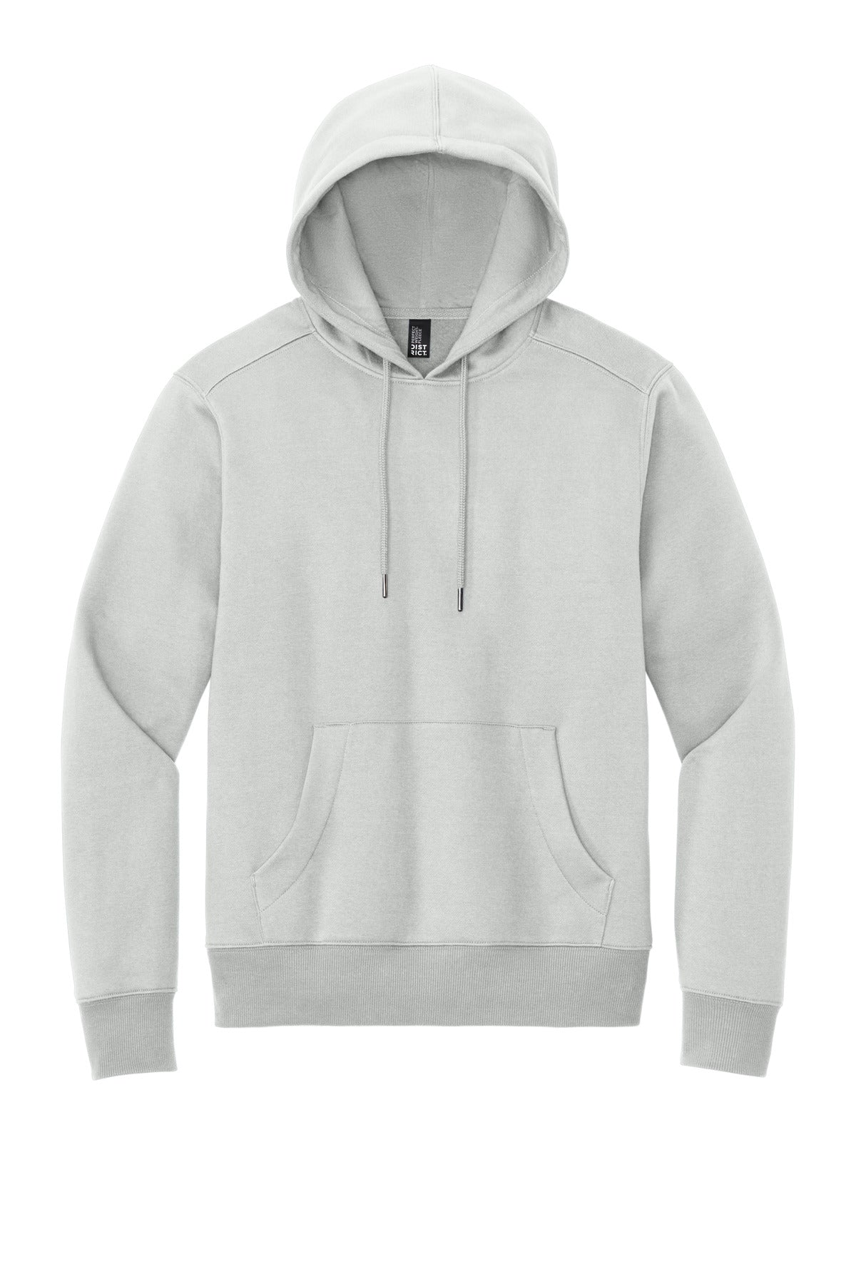 Front View of Ash District Perfect Weight Fleece Hoodie DT1101