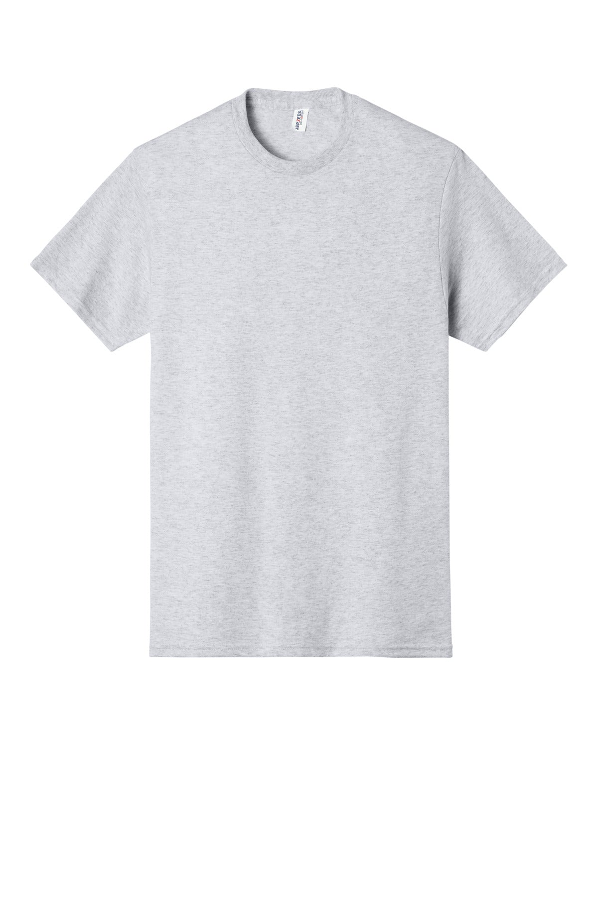 Front View of Ash Jerzees - Dri-Power 50/50 Cotton/Poly T-Shirt. 29M