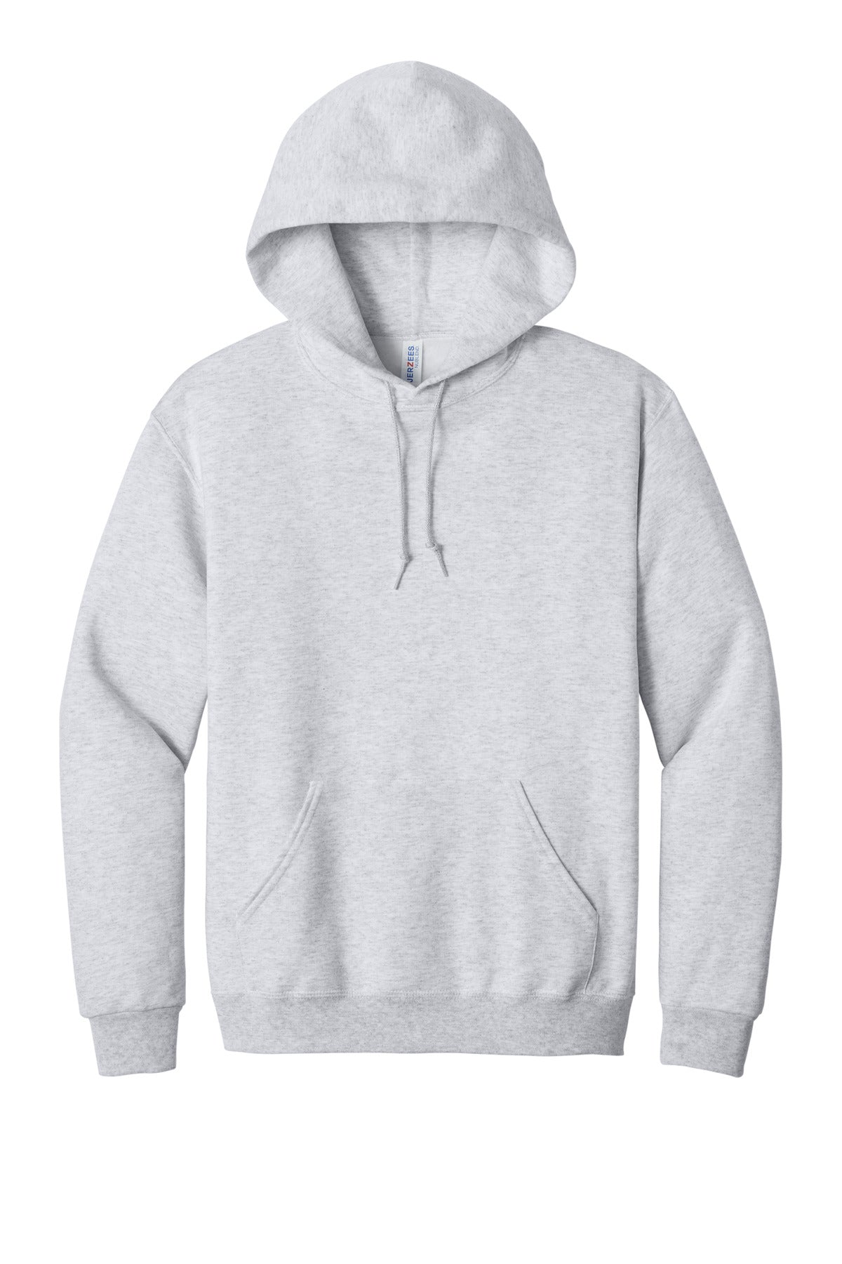 Front View of ASH Jerzees NuBlend Pullover Hooded Sweatshirt. 996M