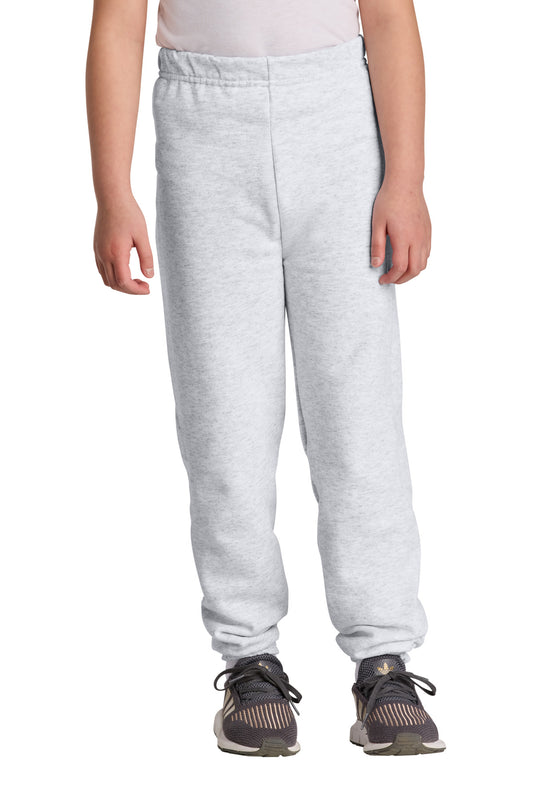 Front View of Ash Jerzees Youth NuBlend Sweatpant 973B