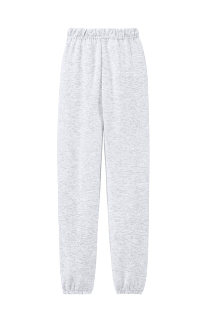 Front View of Ash Jerzees Youth NuBlend Sweatpant 973B