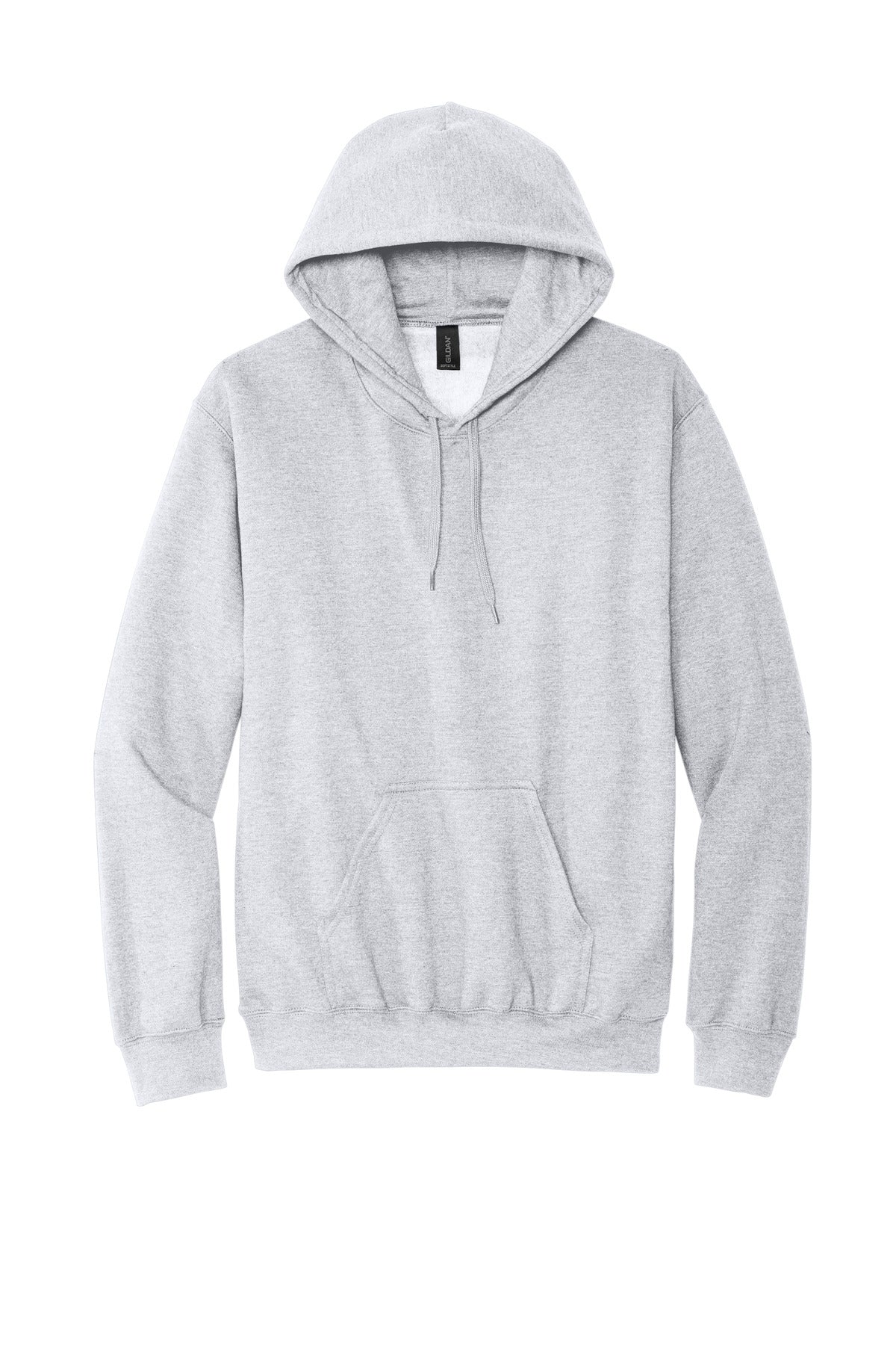 Front View of AshGrey Gildan Softstyle Midweight Pullover Hooded Sweatshirt SF500