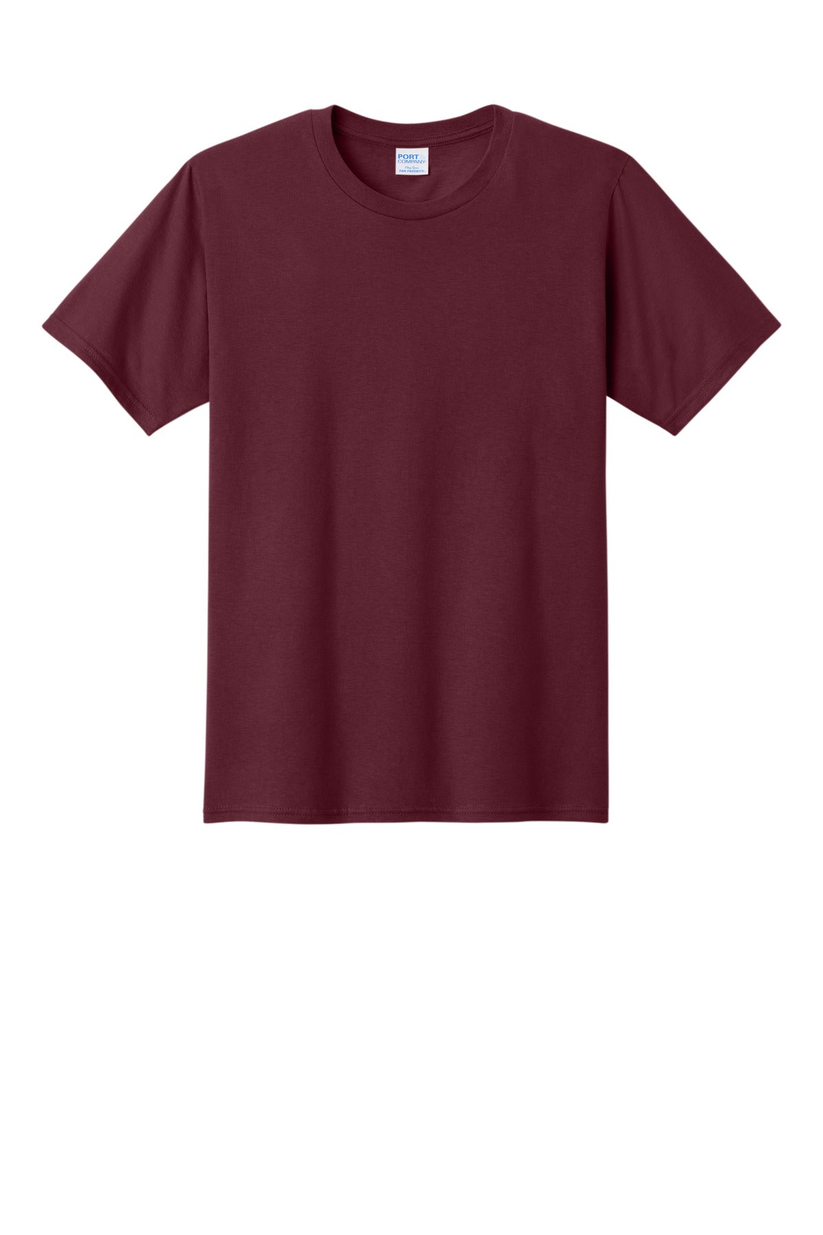 Front View of Athletic Mar Port & Co Fan Favorite Tee. PC450