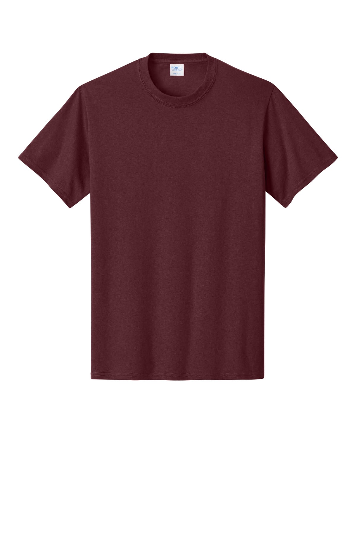 Front View of Athletic Marn Port & Co Tall Core Cotton Tee PC54T