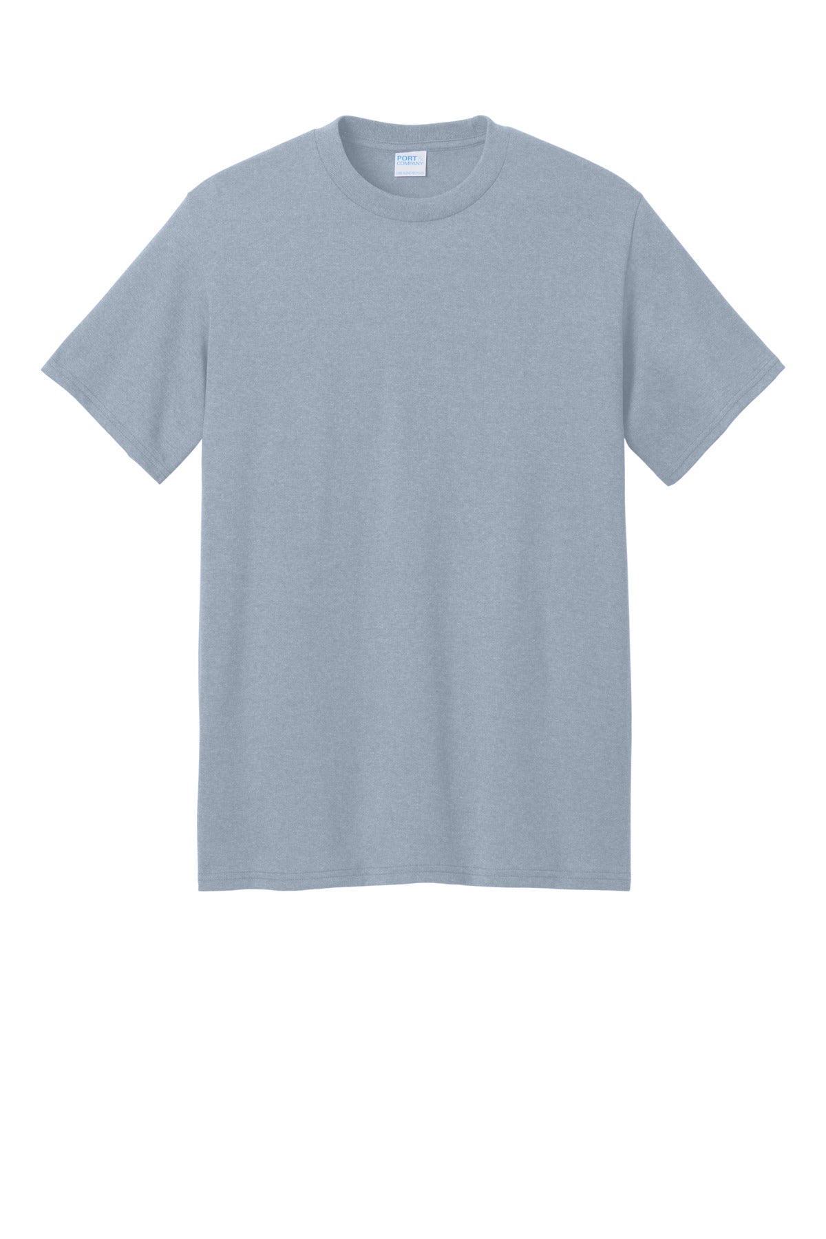 Front View of AthlHthr Port & Co Core Blend Recycled Tee PC01