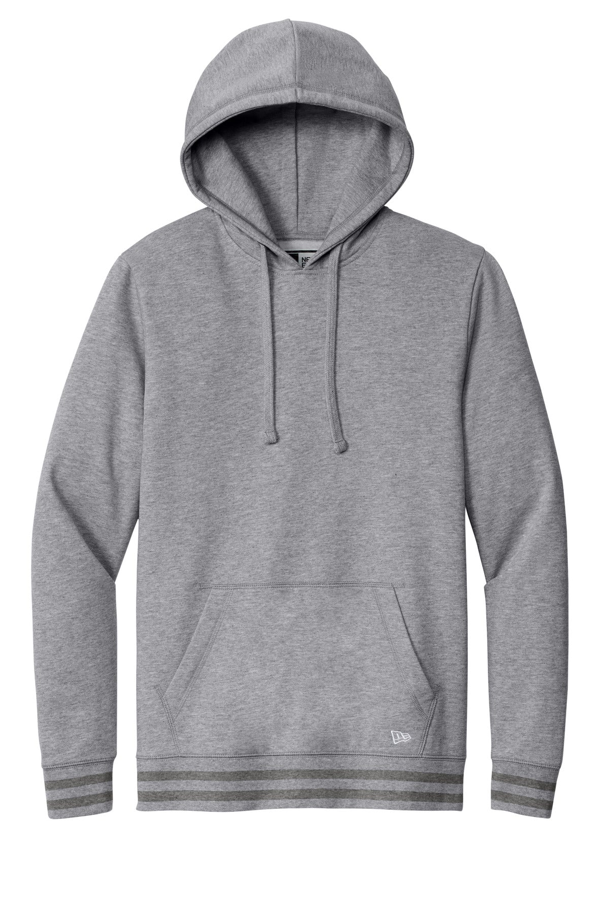 Front View of AtHt/DkHtG New Era Comeback Fleece Pullover Hoodie NEA550