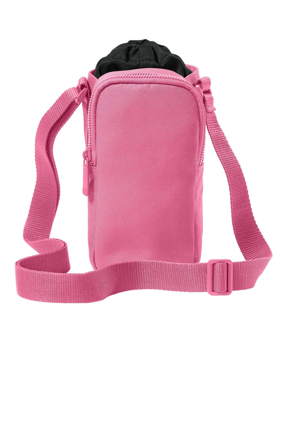 Front View of AwrnsPink Port Authority Matte Oxford Hydration Crossbody BG941