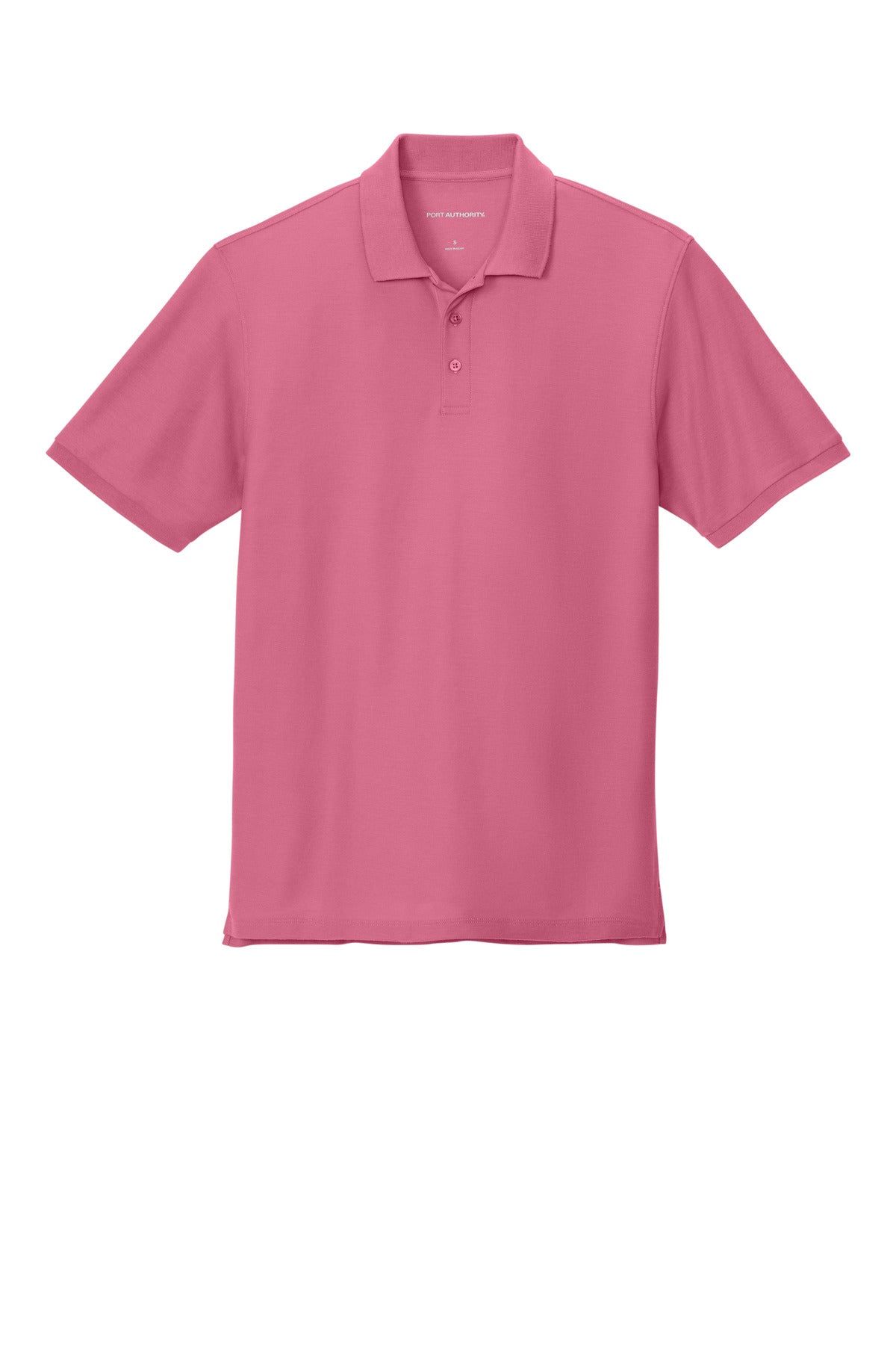 Front View of AwrnsPink Port Authority Wearever Signature Pique Polo K200