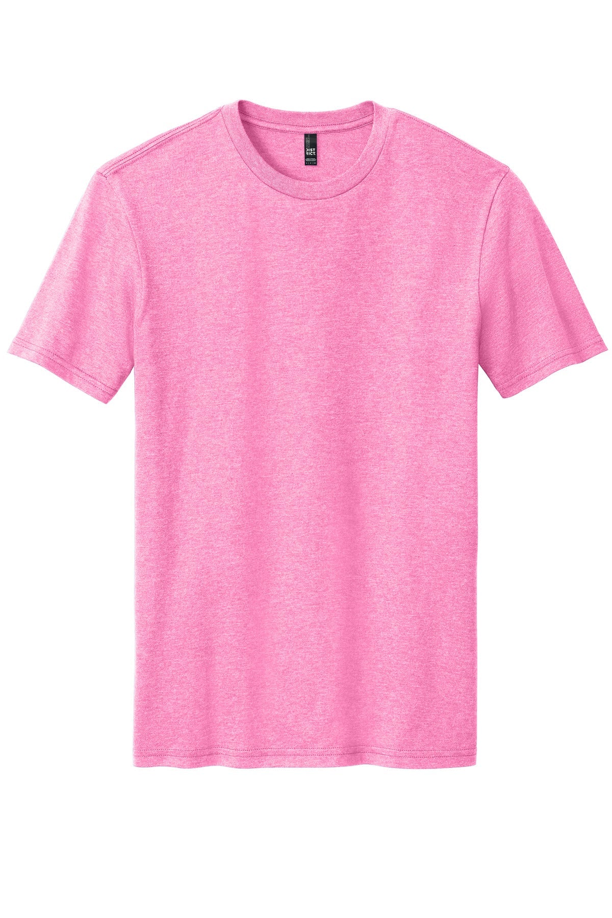Front View of AwrnsPnkHt District Perfect Blend CVC Tee. DM108