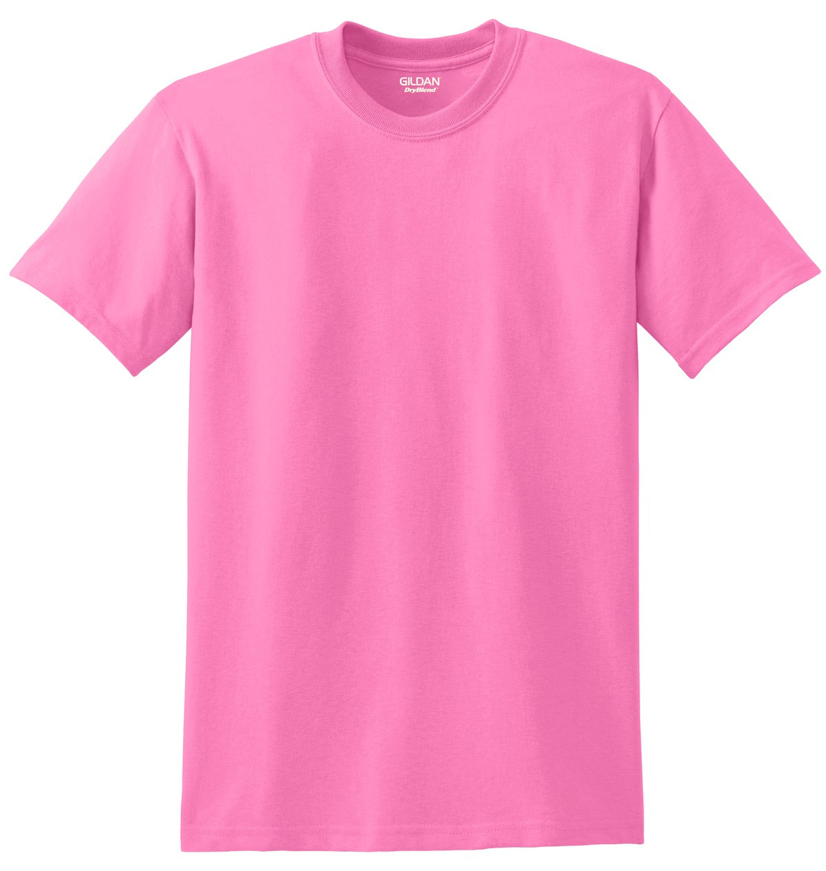 Front View of AZALEA Gildan DryBlend 50 Cotton/50 Poly T-Shirt. 8000
