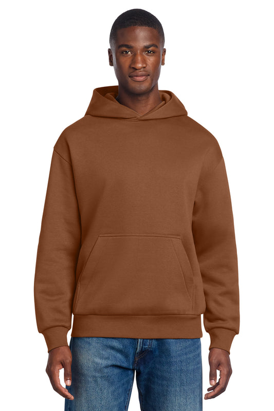 Front View of BakedClay District V.I.T. Heavyweight Fleece Hoodie DT6150