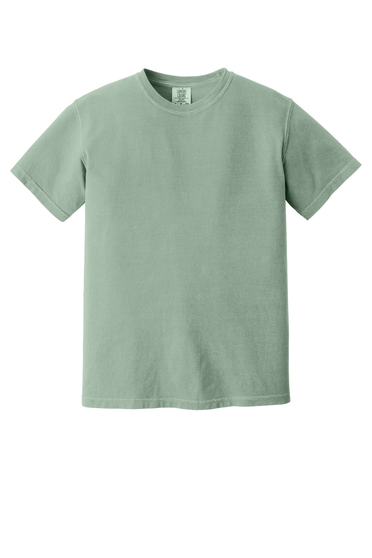 Front View of Bay COMFORT COLORS Heavyweight Ring Spun Tee. 1717