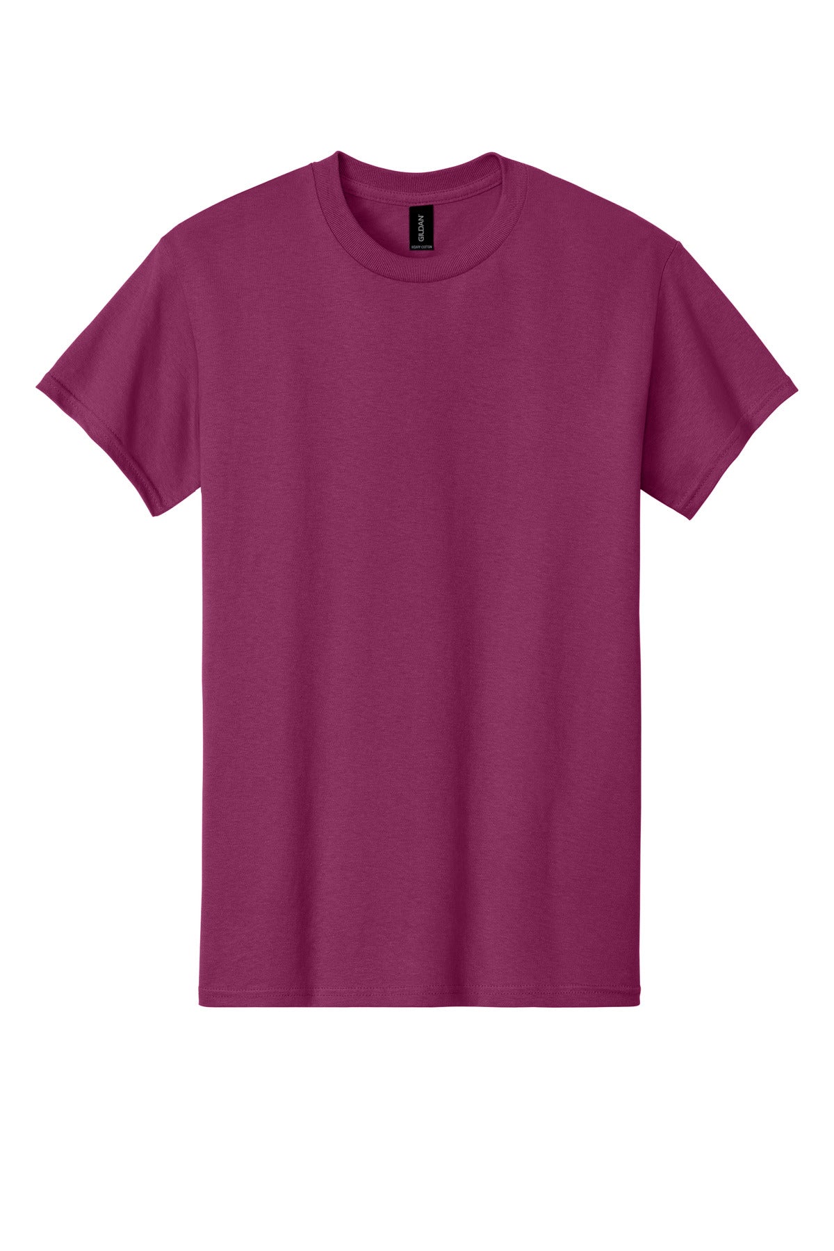 Front View of Berry Gildan - Heavy Cotton 100% Cotton T-Shirt. 5000