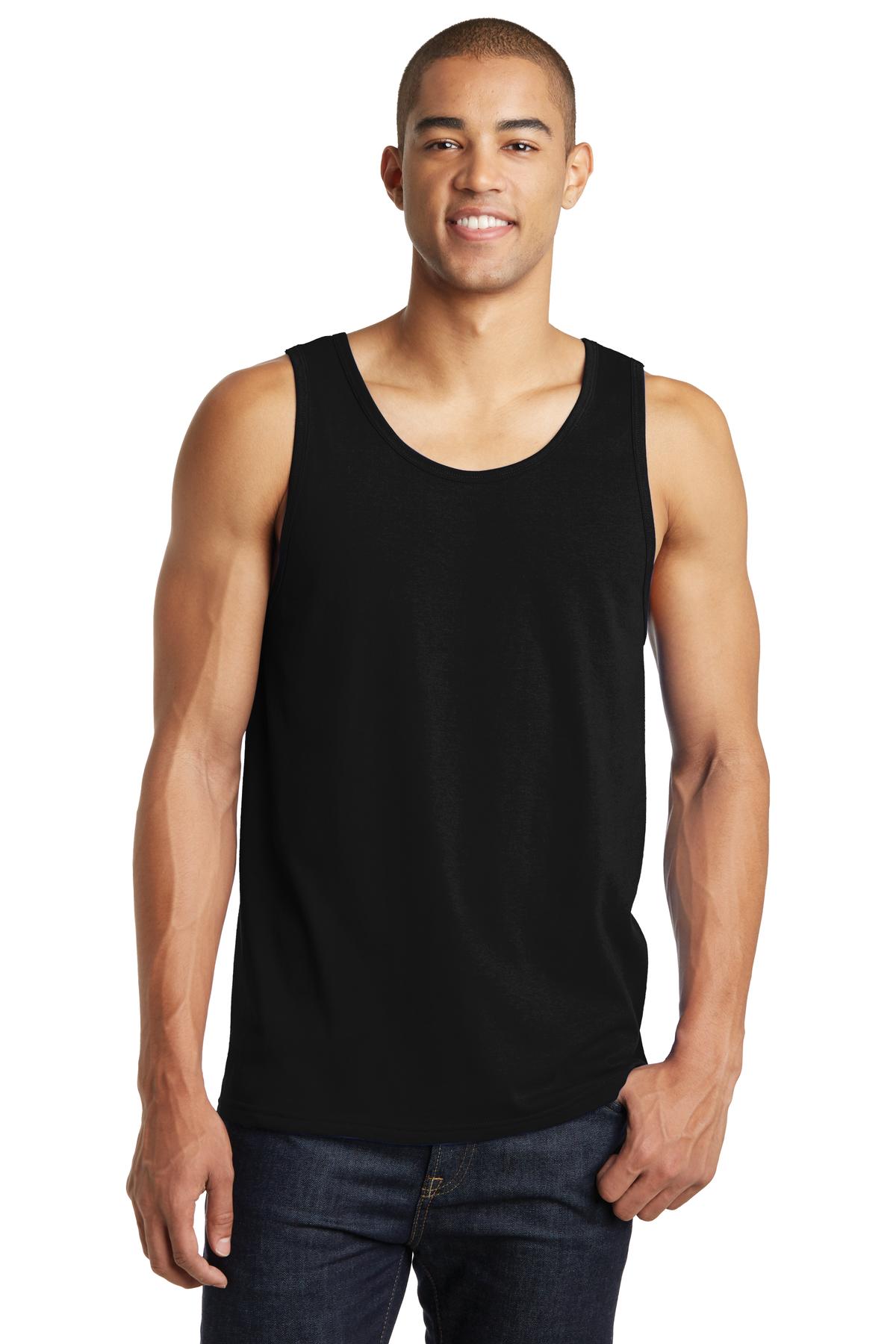 Front View of Black District The Concert Tank . DT5300
