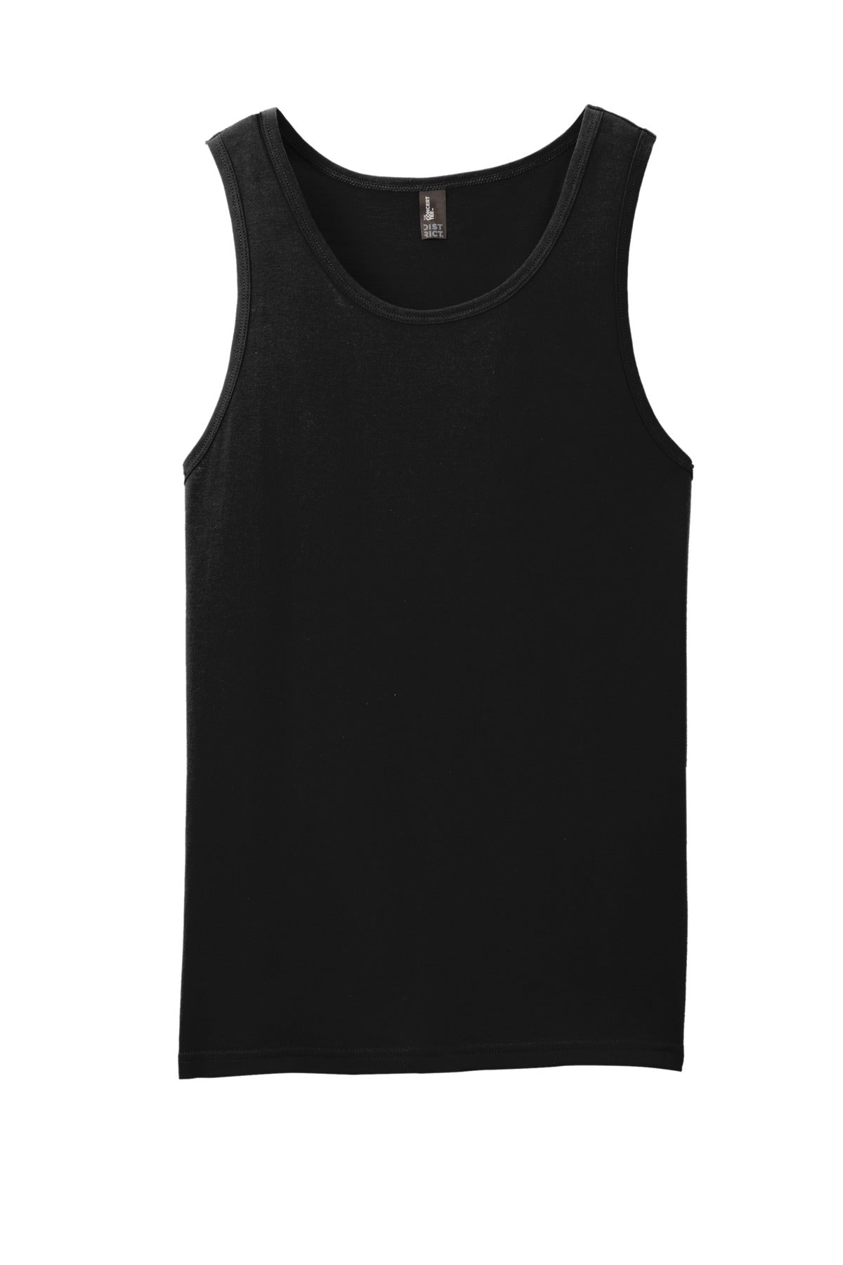 Front View of Black District The Concert Tank . DT5300