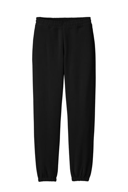 Front View of Black District V.I.T. Heavyweight Fleece Sweatpant DT6162