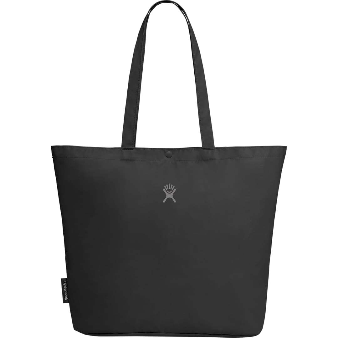 Front View of Black Hydro Flask® Tag Along Tote plain