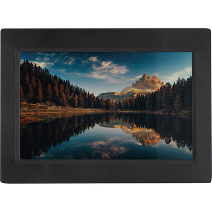 Front View of Black Pixi 10.1" Wifi Photo Frame plain