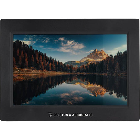 Front View of Black Pixi 10.1" Wifi Photo Frame