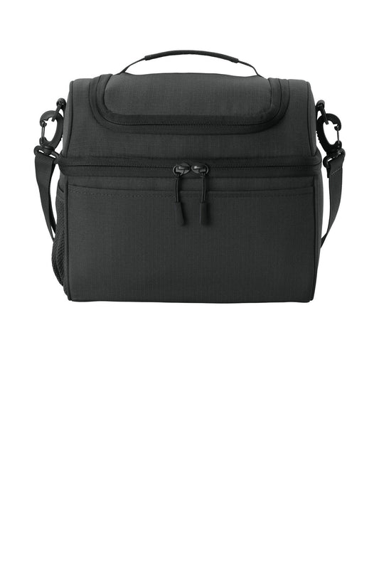 Front View of Black Port Authority Dome Cooler BG517