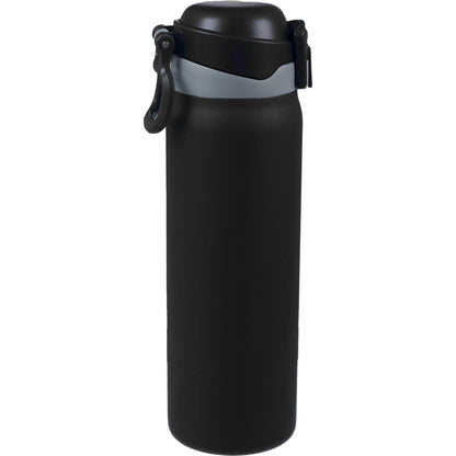 Front View of Black Rhine 2 in 1 Vacuum Eco-Friendly Bottle 30oz