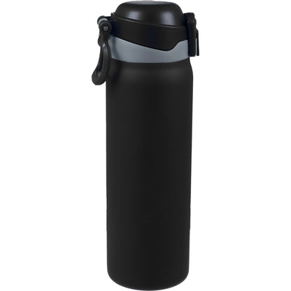 Front View of Black Rhine 2 in 1 Vacuum Eco-Friendly Bottle 30oz