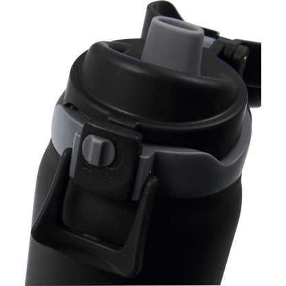 Front View of Black Rhine 2 in 1 Vacuum Eco-Friendly Bottle 30oz