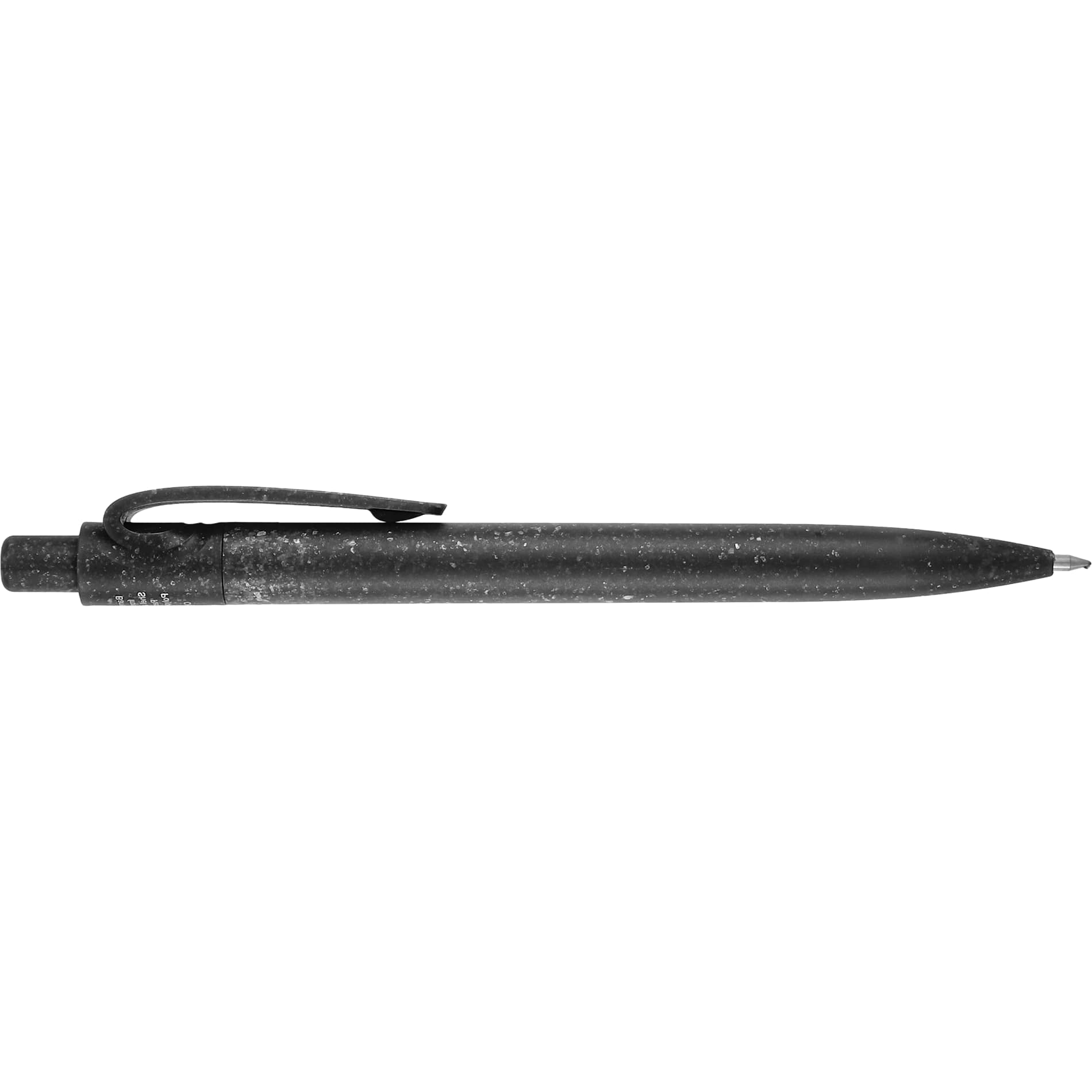 Front View of Black Shoreside Gel Pen plain