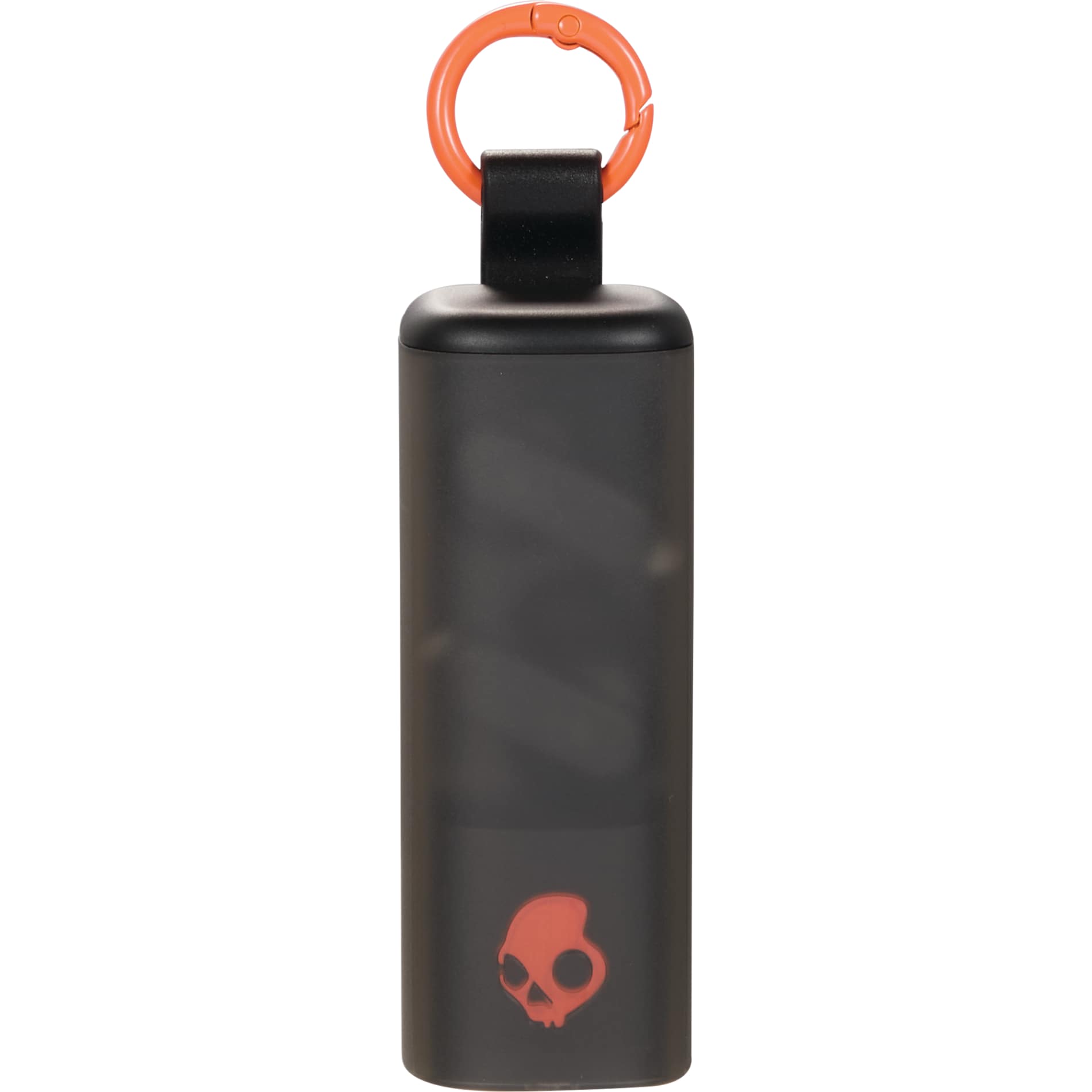 Front View of Black Skullcandy Dime Evo True Wireless Earbuds plain