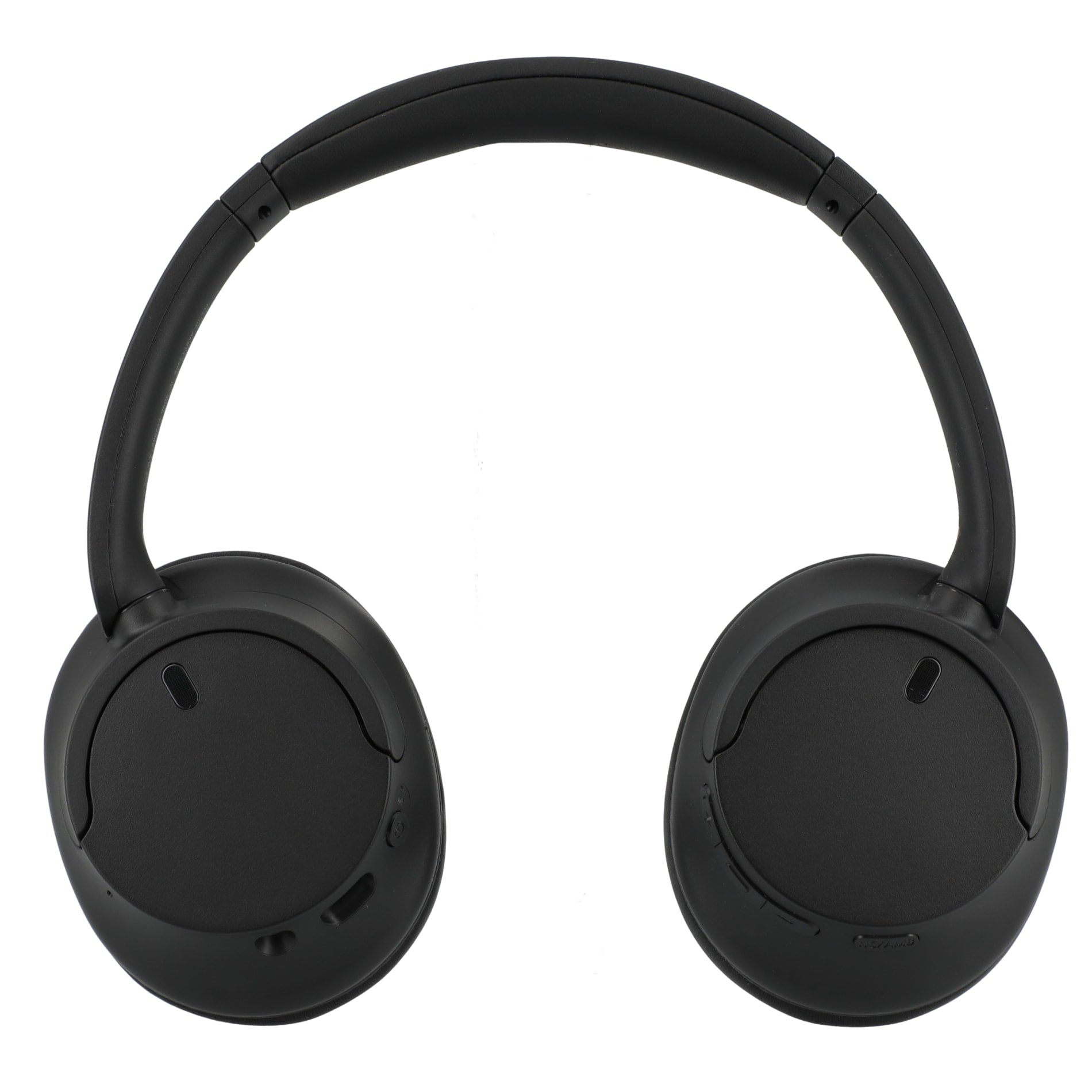 Front View of Black Sony WH-CH720N Wireless Noise Canceling Headphones plain