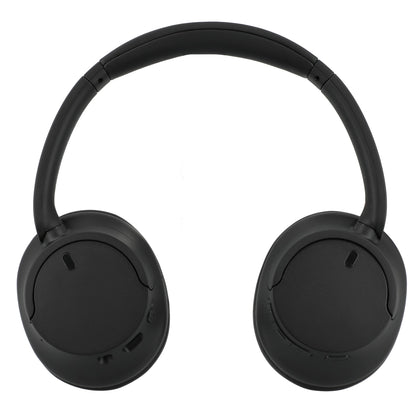 Front View of Black Sony WH-CH720N Wireless Noise Canceling Headphones plain