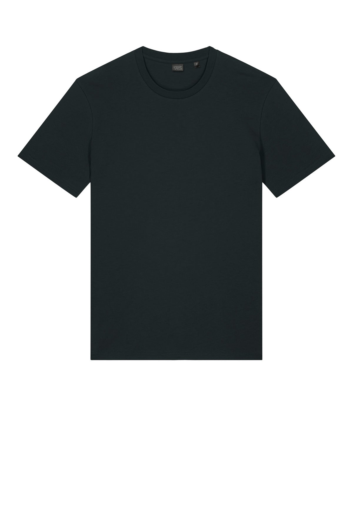 Front View of Black Stanley/Stella Unisex Crafter Tee SXU007
