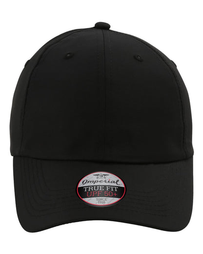 Front View of Black The Original Performance Cap - X210P