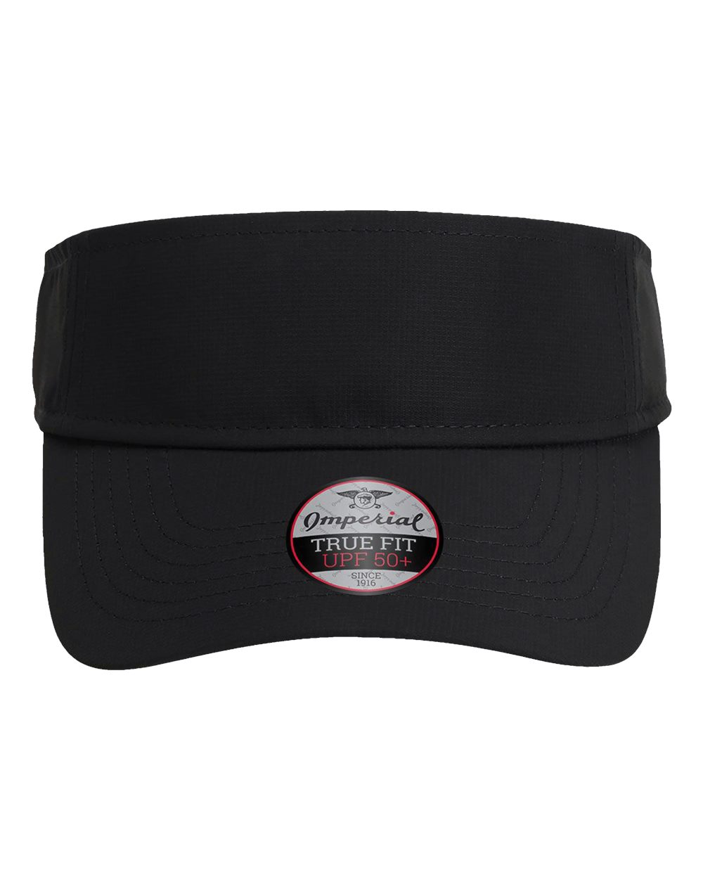 Front View of Black The Performance Phoenix Visor - 3124P