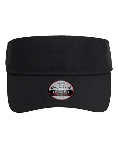 Front View of Black The Performance Phoenix Visor - 3124P