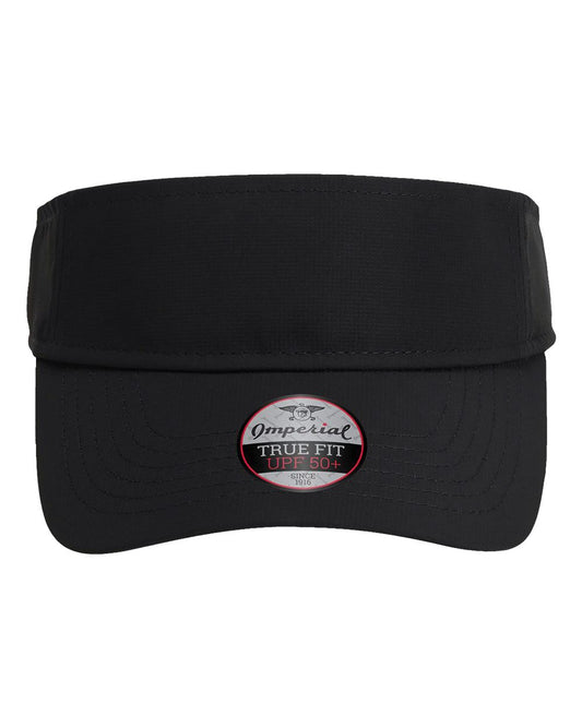 Front View of Black The Performance Phoenix Visor - 3124P