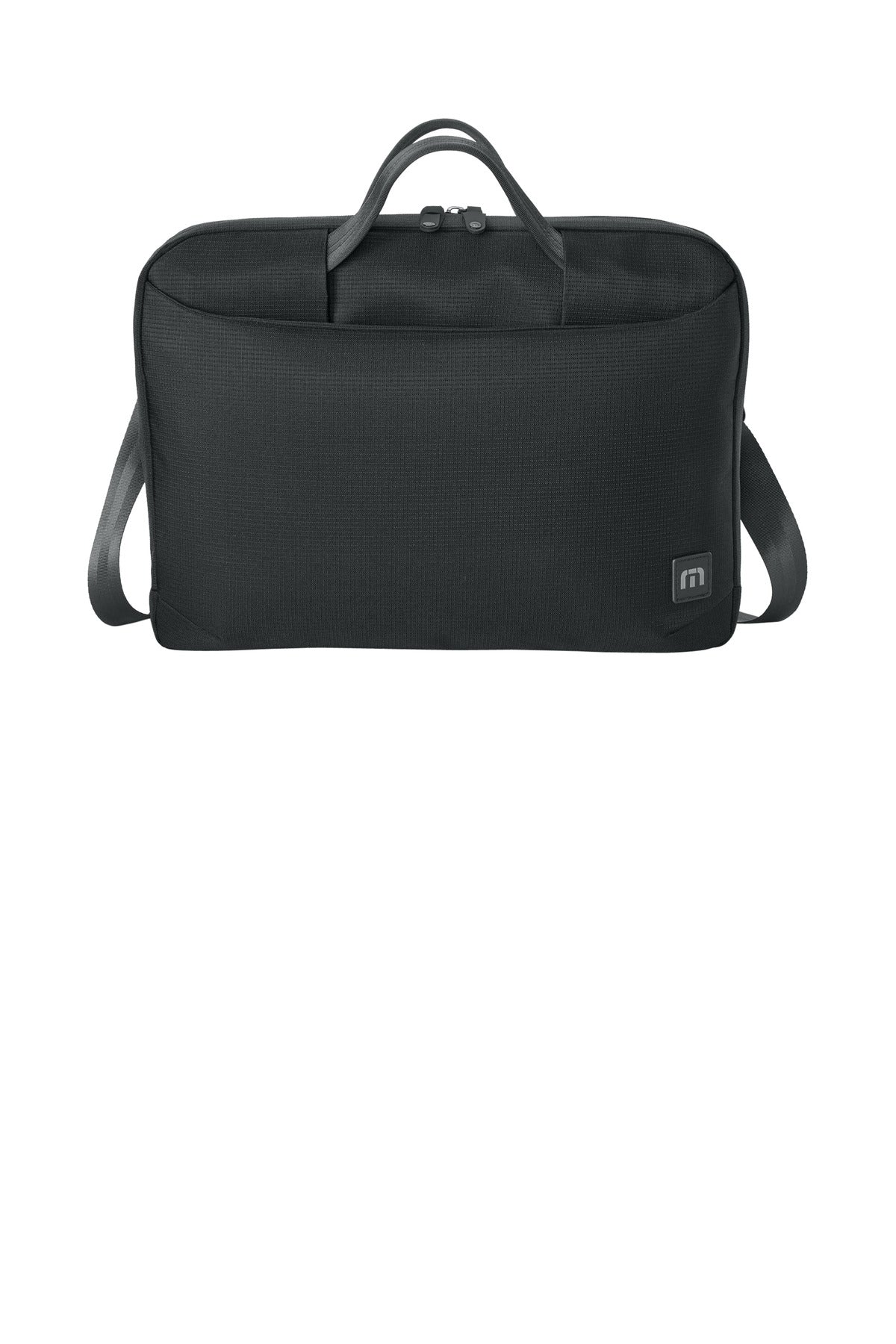 Front View of Black TravisMathew Lateral Brief TMB500