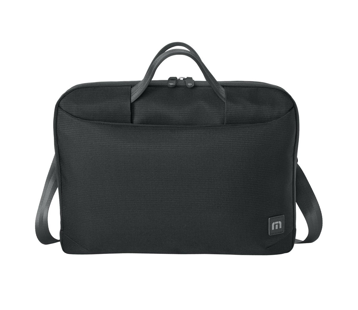 Front View of Black TravisMathew Lateral Brief TMB500