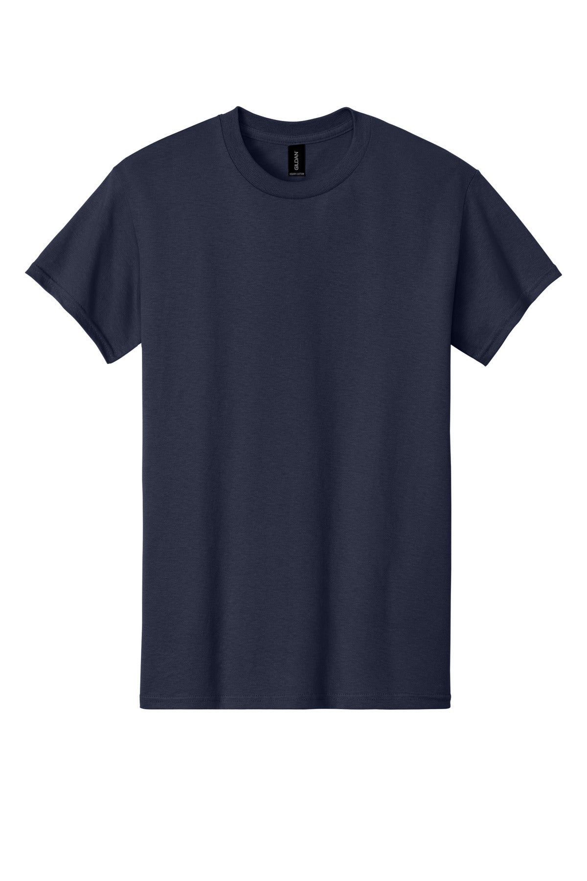 Front View of Blackberry Gildan - Heavy Cotton 100% Cotton T-Shirt. 5000