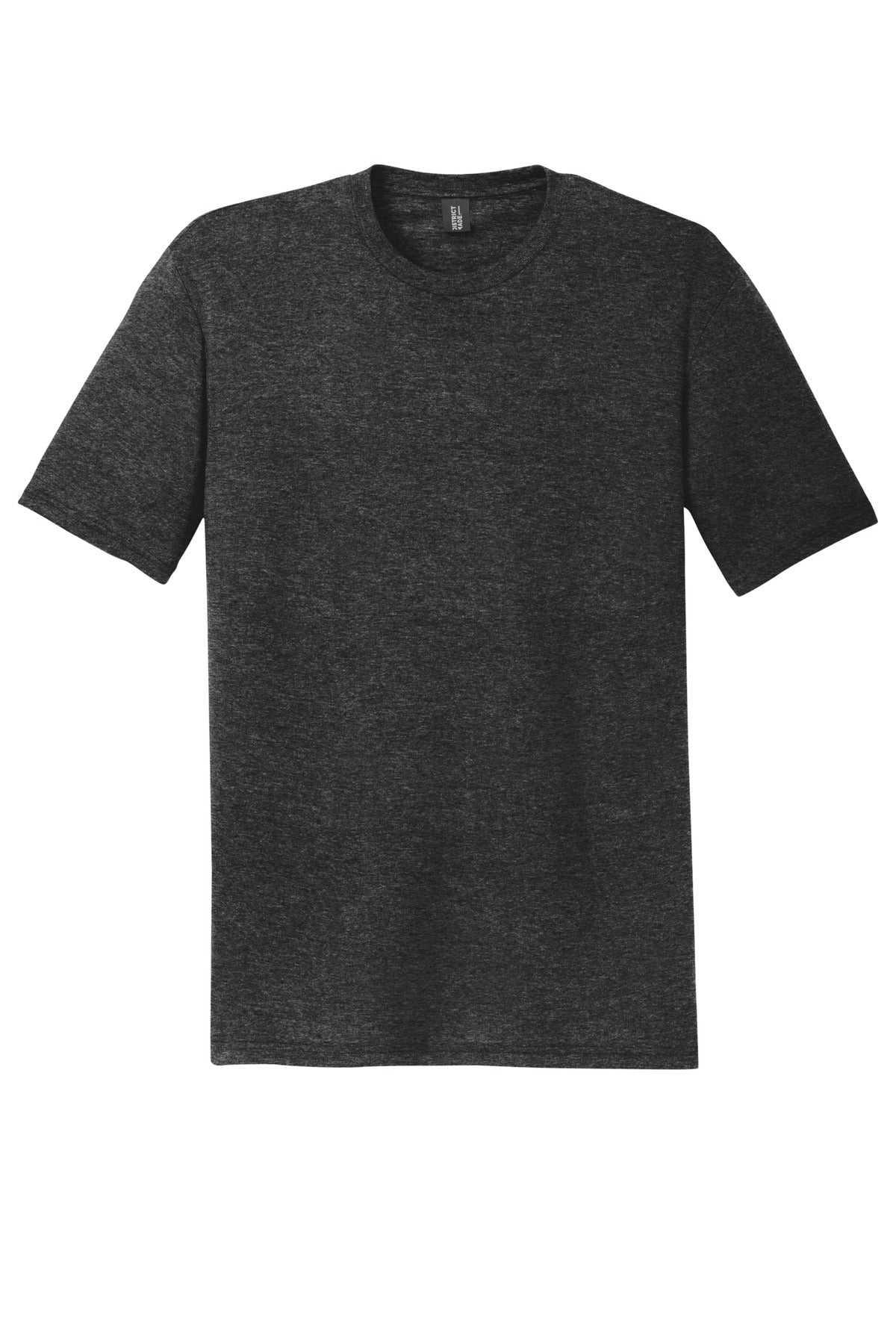 Front View of BlackFrost District Perfect Tri DTG Tee DM130DTG