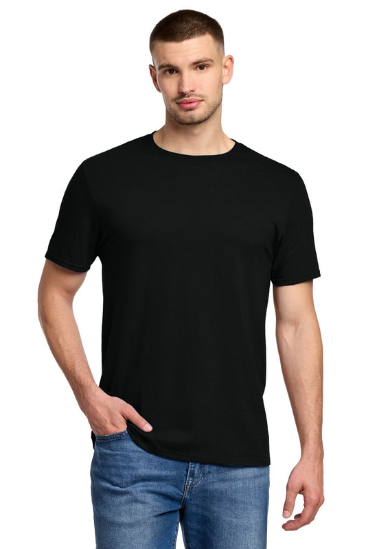 Front View of BlackInk Jerzees Premium Blend Ring Spun T-Shirt 560M