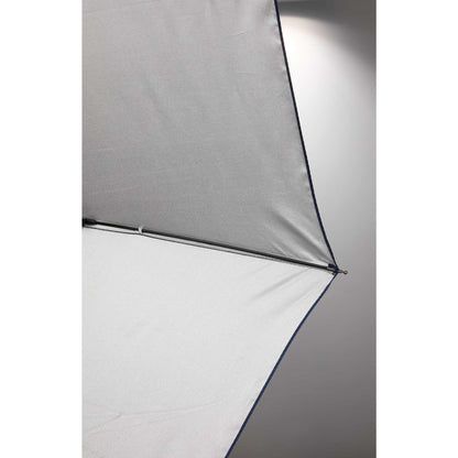 Front View of Blue 42" Folding Auto Open/Close Umbrella
